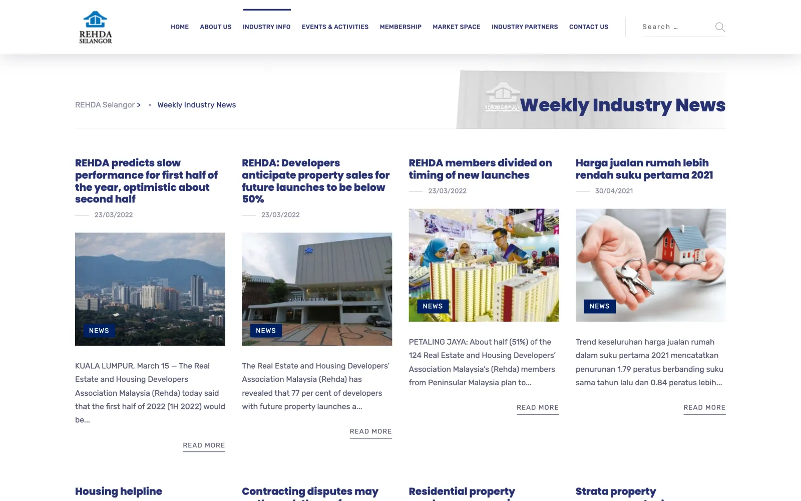 Weekly industry news, updated every week